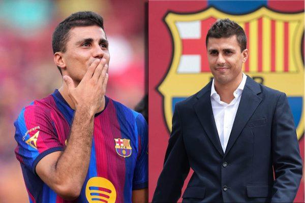 Rodri reveals why he chose Barcelona over Real Madrid after leaving Man City