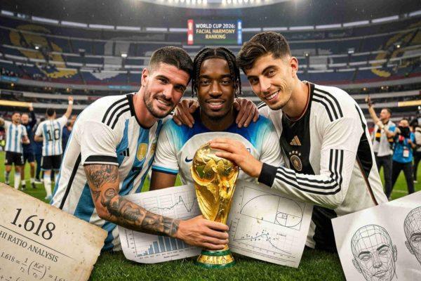 Science Ranks the Most Handsome Players of the 2026 World Cup: An Argentine Leads