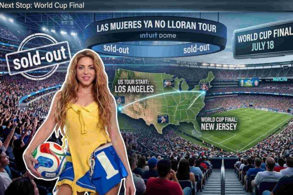 Shakira's Las Mujeres Ya No Lloran Tour Sells Out Two L.A. Shows to Open U.S. Run