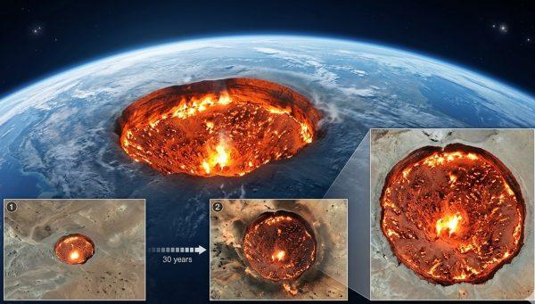 Siberia's 'Gateway to Hell' Crater Triples in Size, Revealing Ancient Climate Secrets