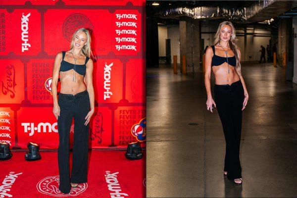 Sophie Cunningham's cutout dress sparks fan praise and fashion buzz