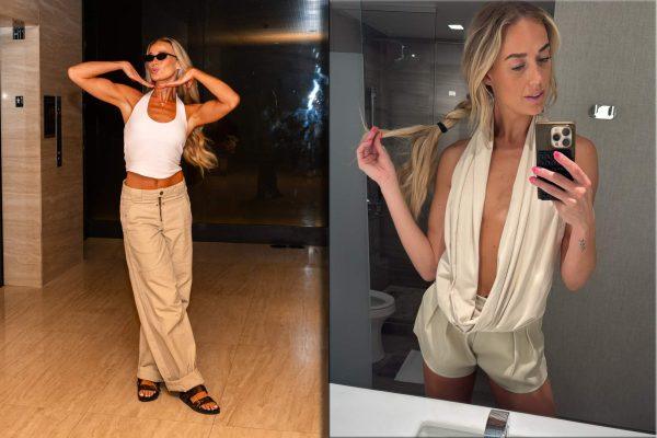 Sophie Cunningham's pregame style steals the show at Fever's home finale