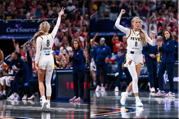 Sophie Cunningham's shooting stats put her above Steph Curry's career mark