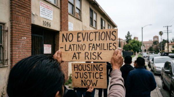 South LA eviction fight threatens Latino families' homes and community ties
