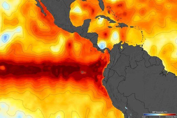 Super El Niño threatens Pacific coasts with record sea level rise