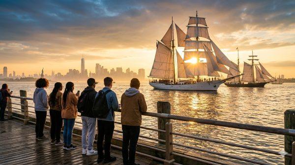 Tall Ships from Latin America Set Sail for US 250th Anniversary in New York Harbor