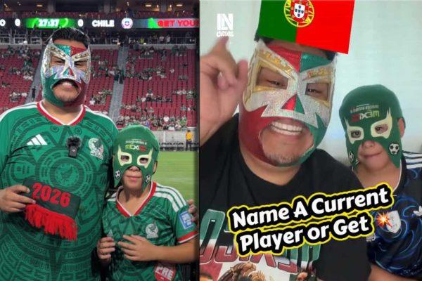 The masked creator making Mexican soccer fandom fun again
