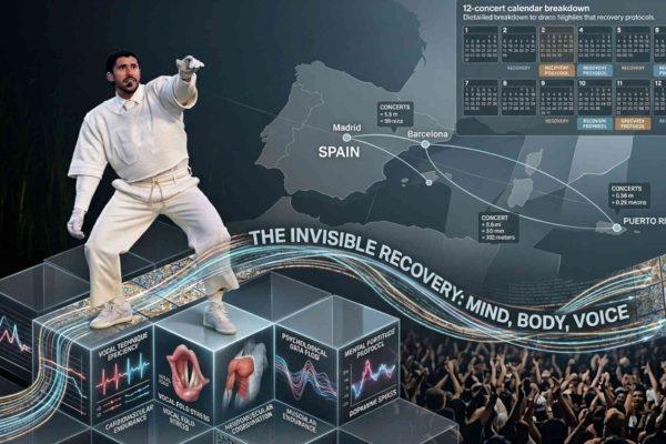 The Science Behind Bad Bunny's Record-Breaking Spain Tour: Voice, Body, and Mind