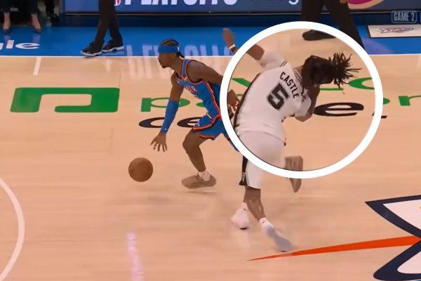 Thunder's Hartenstein Sparks Outrage with Hair Pull on Spurs' Castle