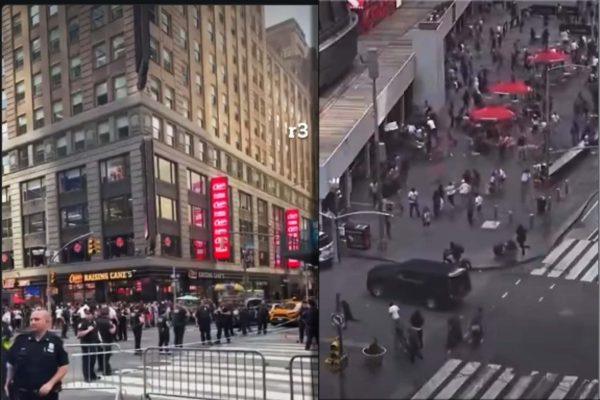 Times Square Shooting After Knicks Parade Sparks Panic in New York