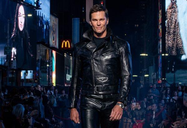 Tom Brady Walks Gucci Runway in Times Square with a Youthful New Look