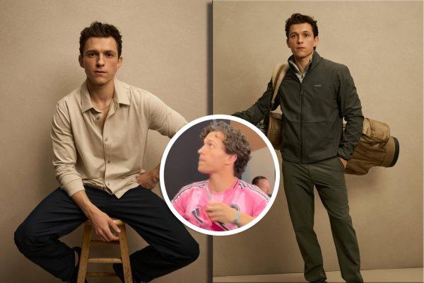 Tom Holland Spotted in Inter Miami Pink Jersey at High-Scoring MLS Match