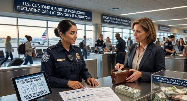 Traveling with Over $10,000? Here's How to Declare Cash at U.S. Customs Without Losing It