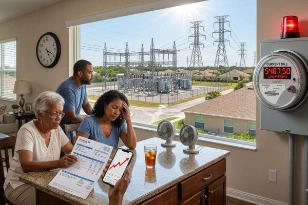 US Summer Electricity Bills Set to Spike 8.5%, Hitting Southern States Hardest