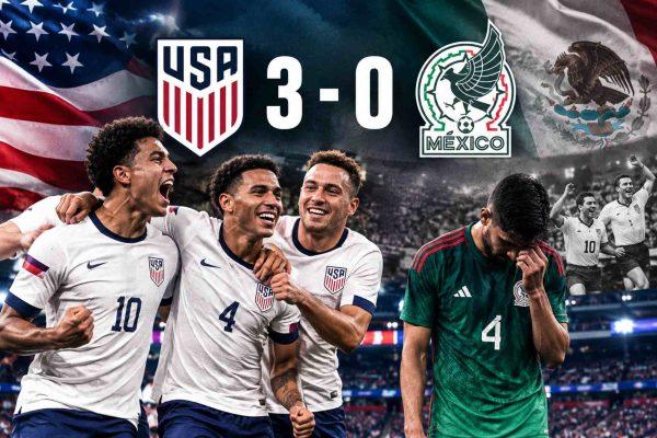 USA's historic routs of Mexico: a rivalry defined by painful defeats