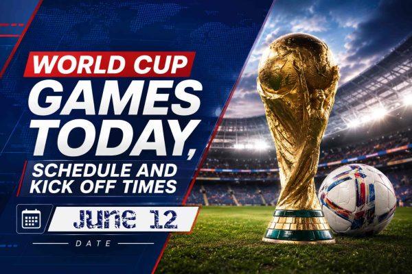 World Cup 2026: June 12 Schedule with Canada vs. Bosnia and USA vs. Paraguay