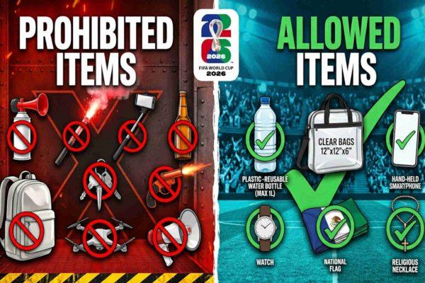World Cup 2026 Stadium Rules: What Fans in the US, Mexico, and Canada Need to Know